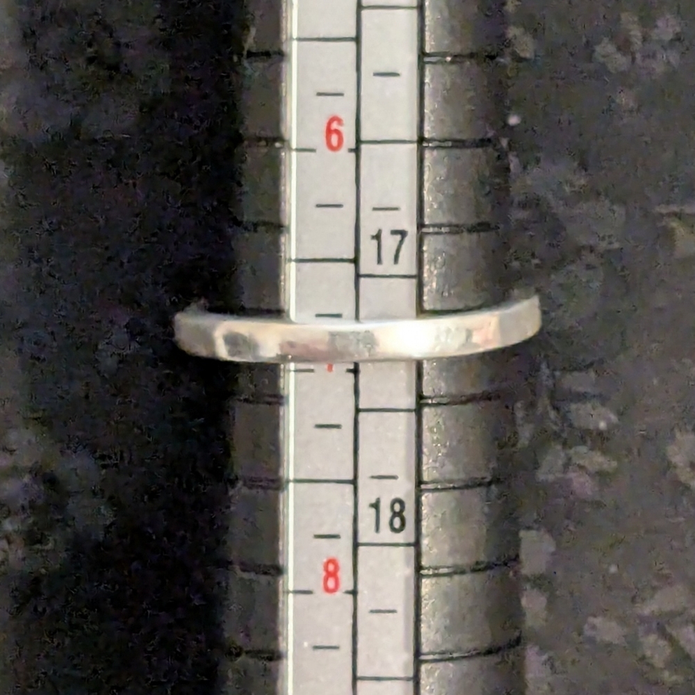 Amazing Genuine Solid 925 Sterling Silver Labordorite Ring Size 7 - Picture 8 of 8